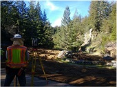 Image of site being surveyed